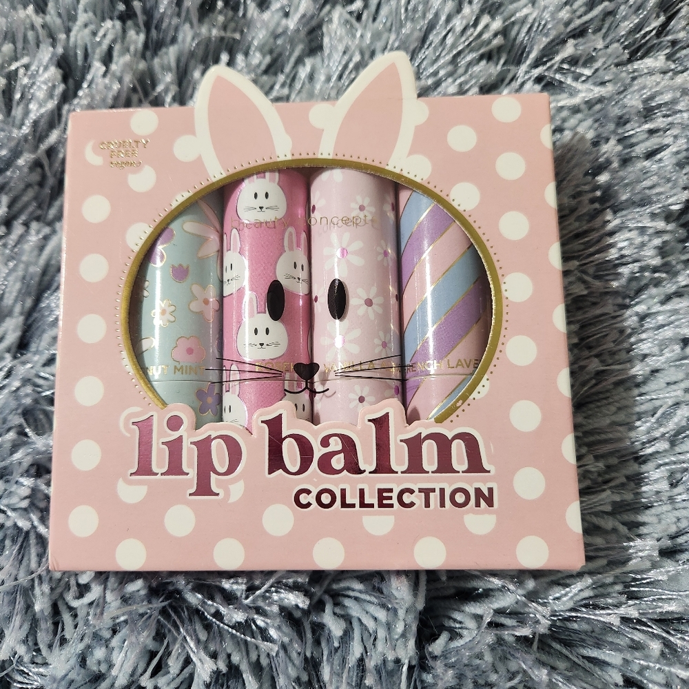 Beauty Concepts 4 Pack Lip Balm Set